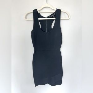 BCBG Maxazria Black Mini Dress, Size XS
